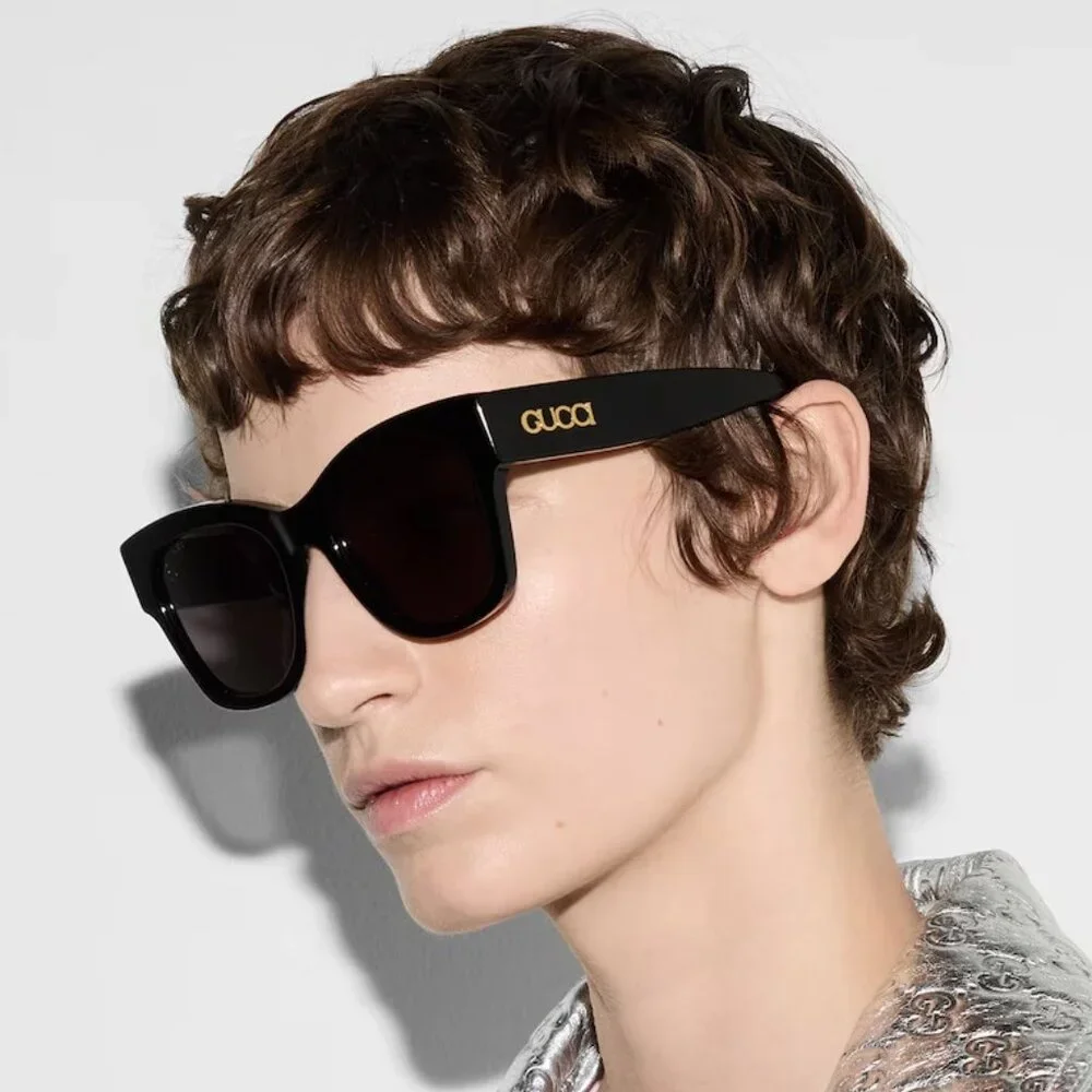 Gucci Men Sunglasses Black Grey Square GG1789S 001 BRAND NEW